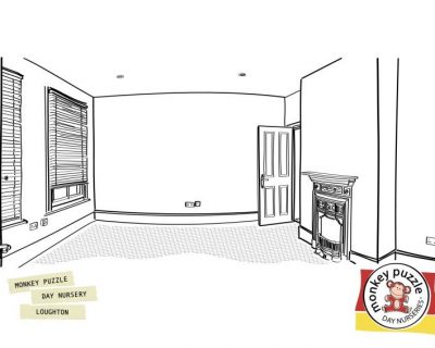 Downstairs sketch of Loughton